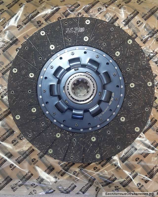 Диск сцепления DL06k 10шлицов Daewoo Ultra Novus
