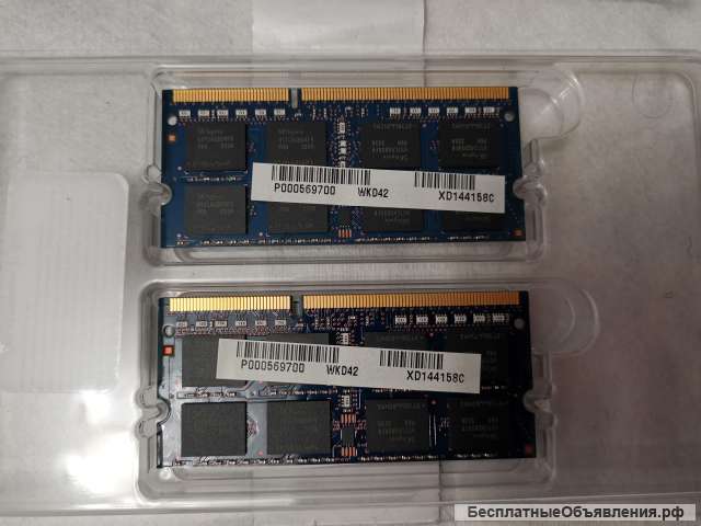 SK Hynix HMT41GS6AFR8A-PB N0 AA Оперативная память DDR3L 8Gb 1600 Mhz So-Dimm PC3L-12800 идеал