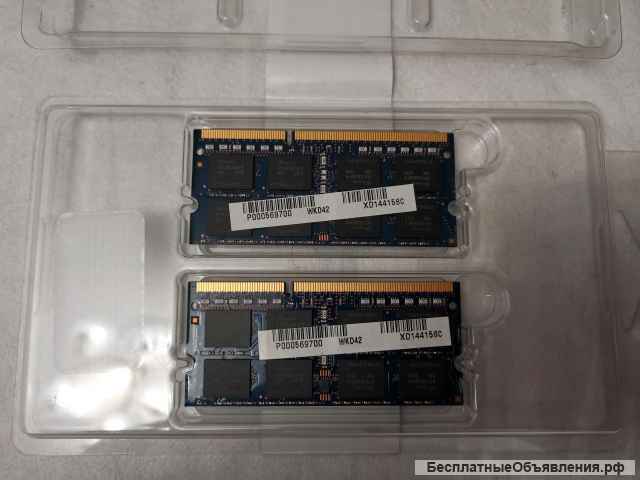 SK Hynix HMT41GS6AFR8A-PB N0 AA Оперативная память DDR3L 8Gb 1600 Mhz So-Dimm PC3L-12800 идеал