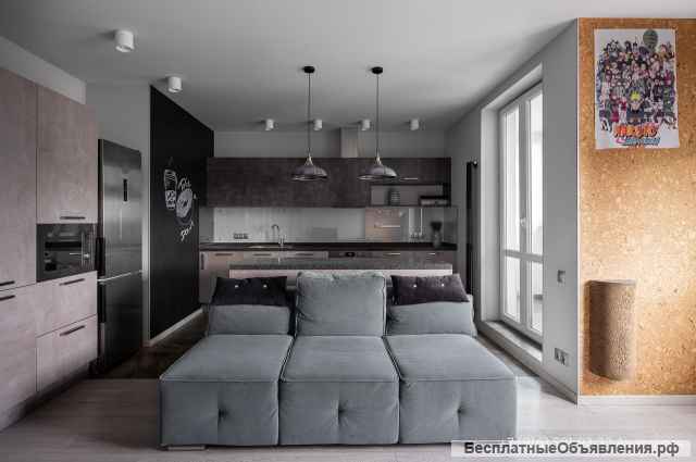 Евро-двухкомнатная квартира