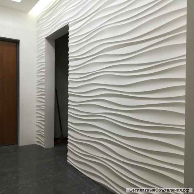 3D гипсовые панели