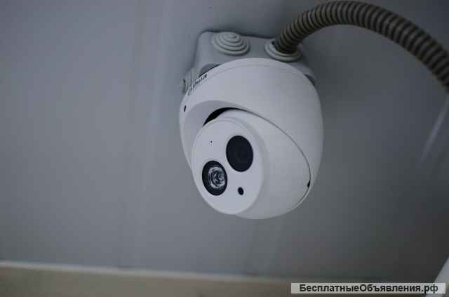 Установка видеонаблюдения, СКУД, охранных систем