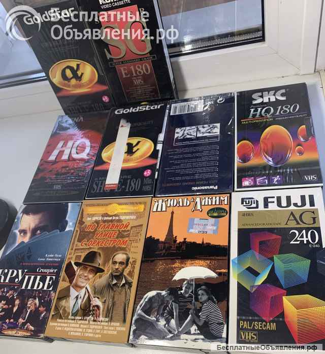 Видеокассеты - 63 штуки + 16 CD