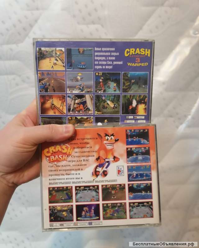 Crash bandicoot 3 warped Crash Bash метро Отрадное есть Авито-Доставка