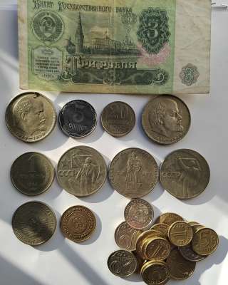 Монеты Б/У СССР и Казахские