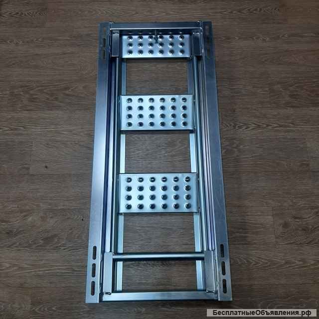Лестница в фургон складная выдвижная, подножка
