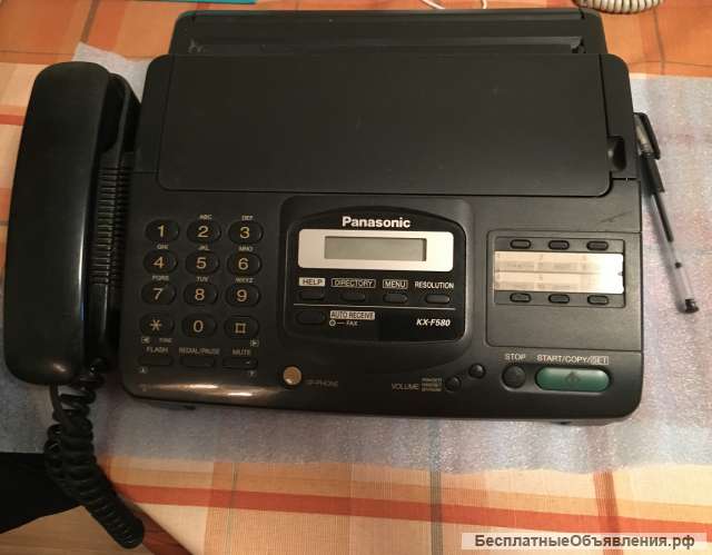 Телефон-факс Panasonic KX-F580