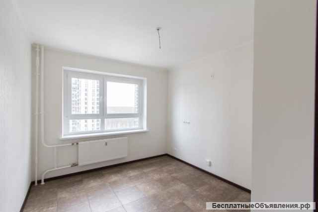 Двухкомнатная квартира 55 кв м с ремонтом в ЖК "Зеленая Вертикаль", метро рядом