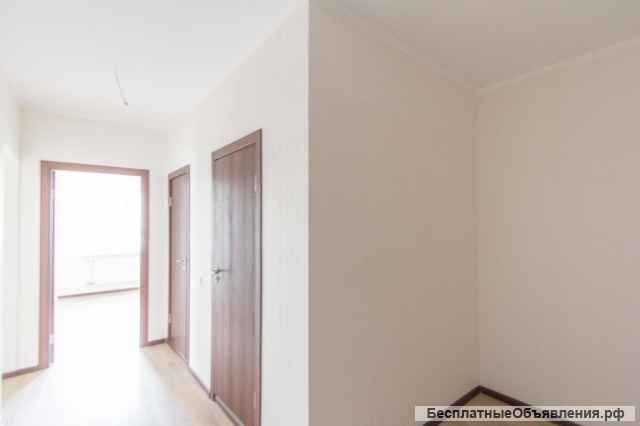 Двухкомнатная квартира 55 кв м с ремонтом в ЖК "Зеленая Вертикаль", метро рядом