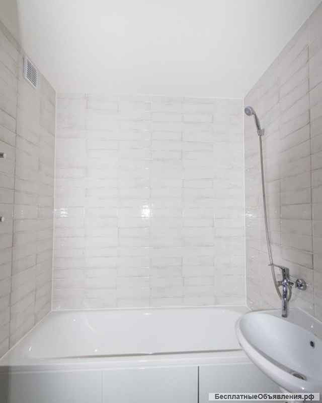 Двухкомнатная квартира 55 кв м с ремонтом в ЖК "Зеленая Вертикаль", метро рядом