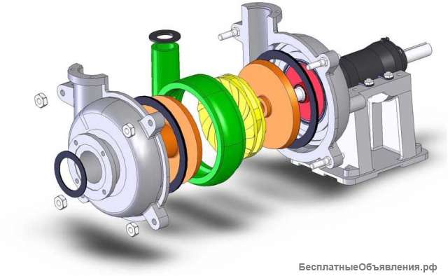 Кольцо компрессионное на шламовый насос Warman (аналог)