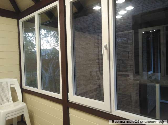 Окна пвх, остекление балконов
