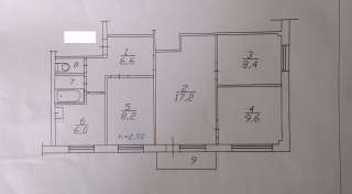 4 комн. 2-я Краснофлотская (КрасТЭЦ)