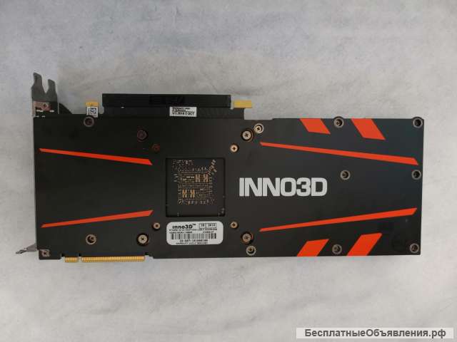 Inno3D GeForce RTX 2080 X2 OC [N20802-08D6X-1180633] Видеокарта оригинальная Идеальное состояние