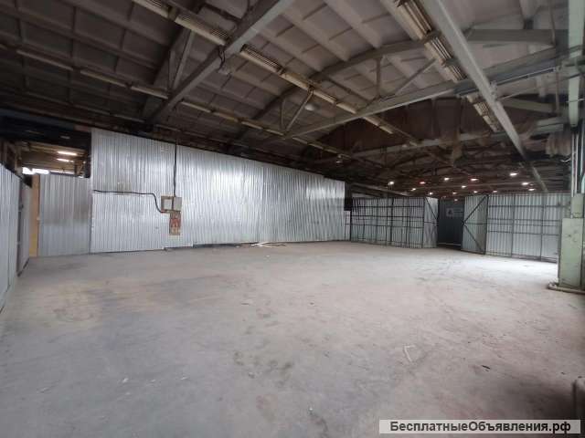 Сдается отапливаемое помещение площадью 180 м2