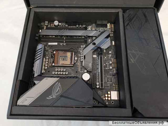 ASUS ROG MAXIMUS XI GENE (RTL) LGA1151 Z390 идеальная