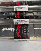 Kingston 8 Gb DIMM DDR4 3200 MHz FURY Beast Black RGB Gaming (KF432C16BBA/8) Оперативная память