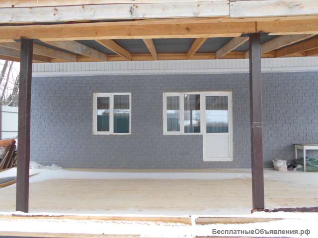 Новый жилой дом на участке 6,6с