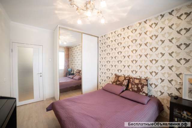 2-комнатную квартиру 52,5 м²