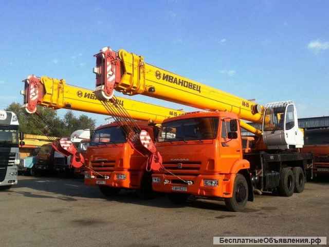 Аренда автокрана от 25 до 40 тонн