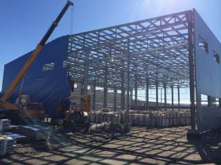 Монтаж сэндвич-панелей