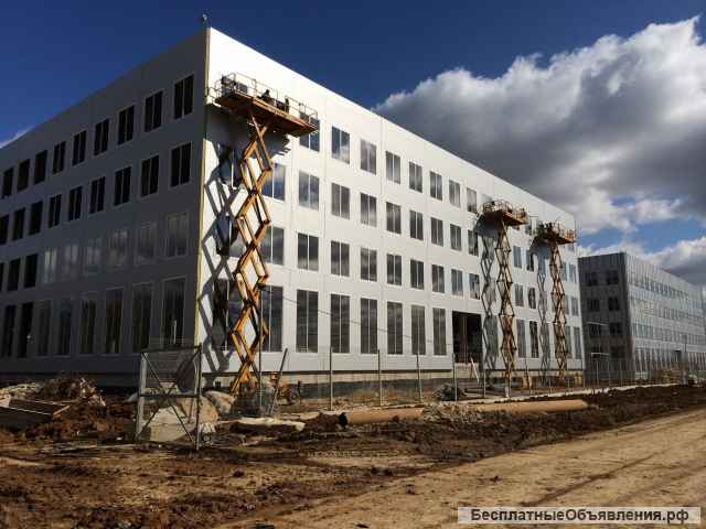 Монтаж сэндвич-панелей