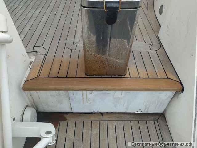 Шлифовка тиковых палуб