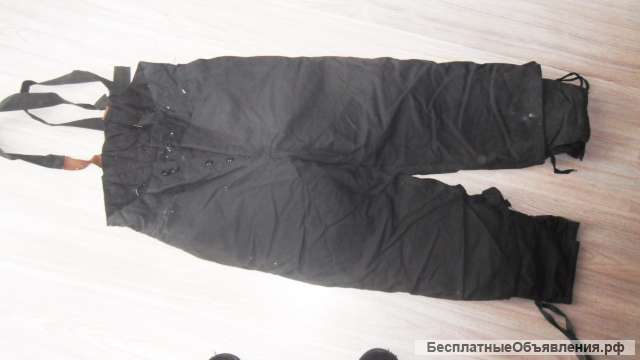 Штаны утеплённые (спецодежда), для работы в холодное время года