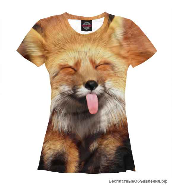 Футболки с Лисами для женщин и девочек