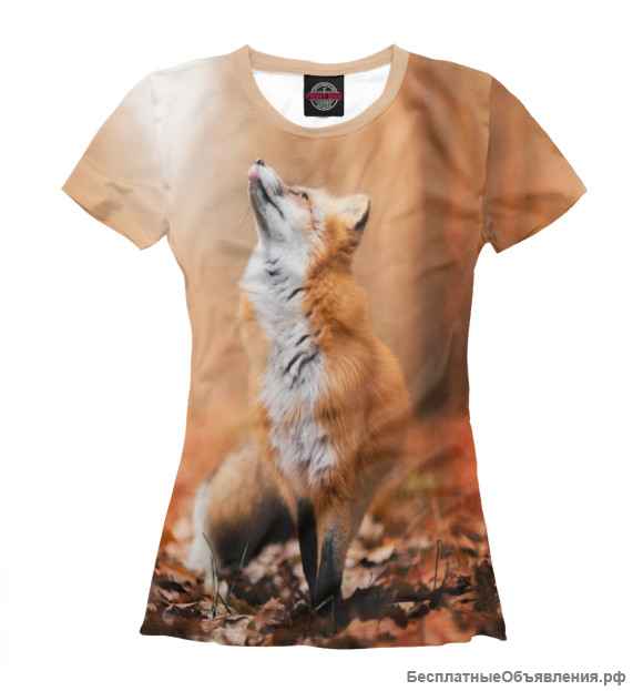 Футболки с Лисами для женщин и девочек