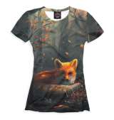Футболки с Лисами для женщин и девочек