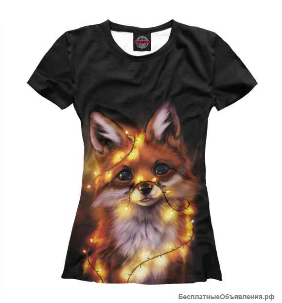 Футболки с Лисами для женщин и девочек