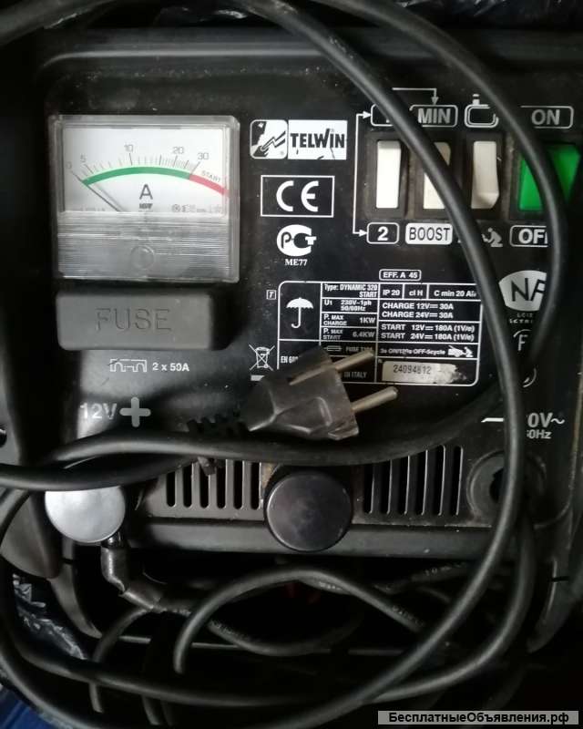 2 Telwin Dynamic 320 Start черный/красный