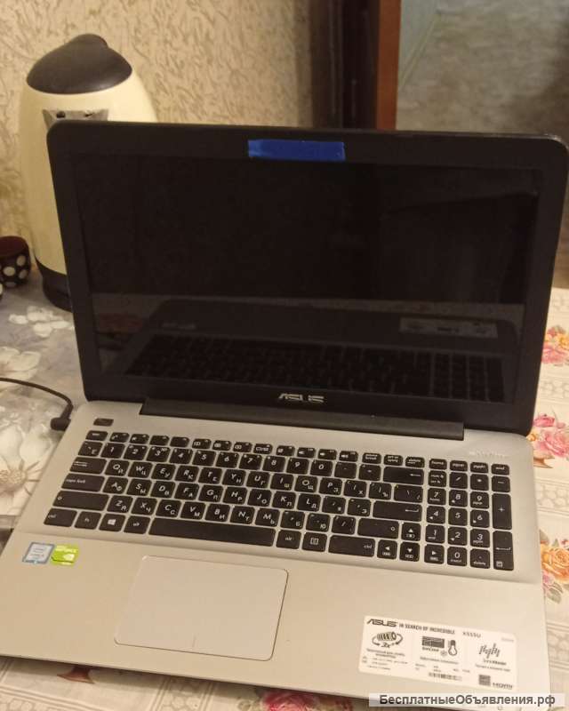 Игровой ASUS X 555 U отличный