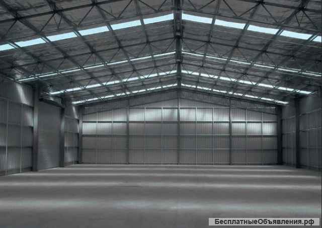 Склады из металлоконструкций и сэндвич панелей