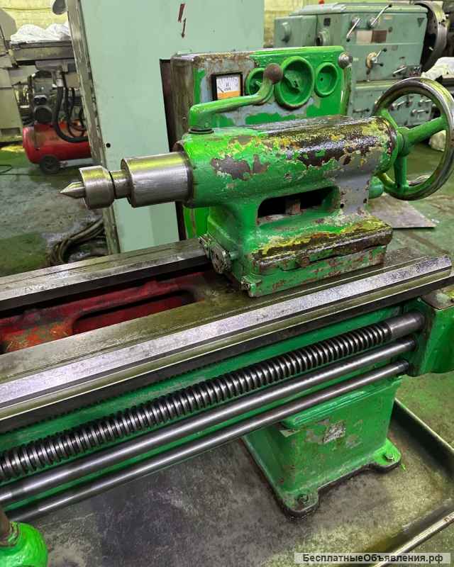Токарный винторезный станок 1к62. РМЦ 1500 мм