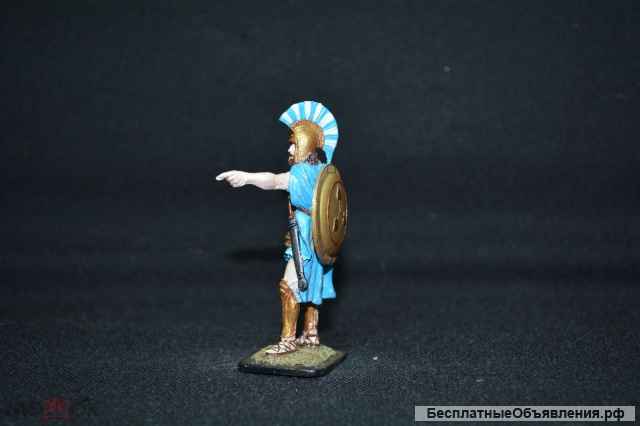 Оловянный солдатик 54 мм. Греческий гоплит 5 в. до н.э.