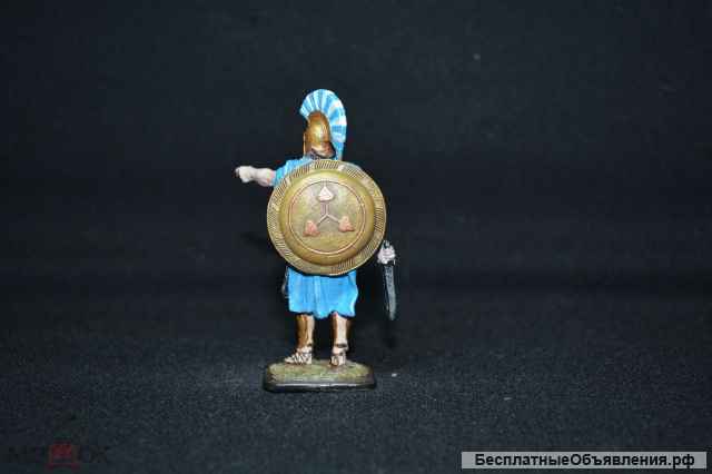 Оловянный солдатик 54 мм. Греческий гоплит 5 в. до н.э.