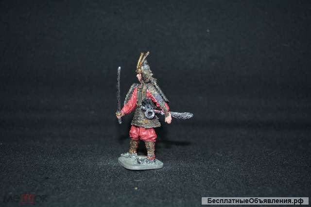 Оловянный солдатик 54 мм. Самурай 12 век.
