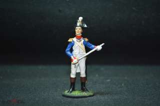 Оловянный солдатик 54 мм. Офицер пехотного полка 1812г