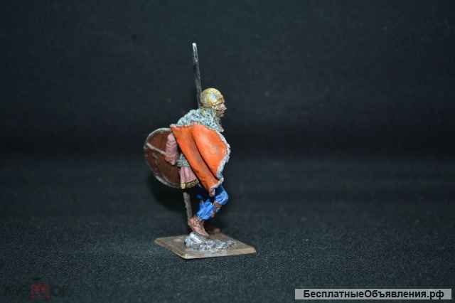 Оловянный солдатик 54 мм. Ярл, 9 - 10 вв.