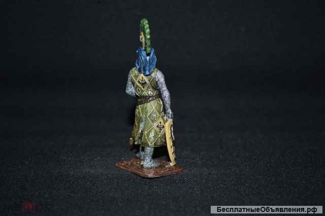 Оловянный солдатик 54 мм. Герцег Генрих фон Бреслау, Германия. 13 век.