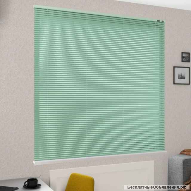 Жалюзи горизонтальные на пластиковые окна