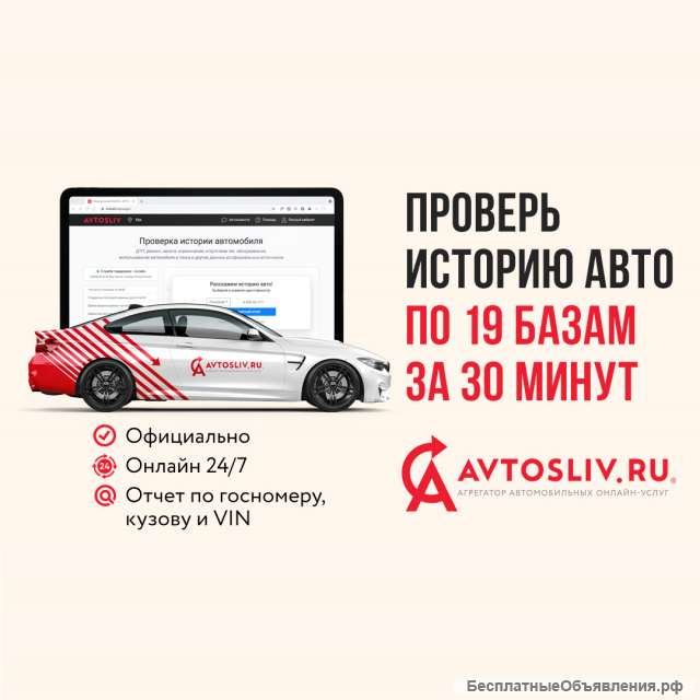 Проверка истории автомобиля на официальном сайте автоуслуг