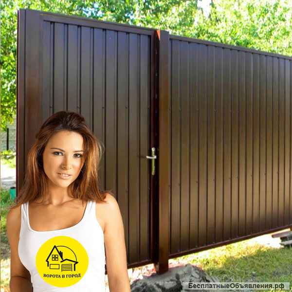 Откатные ворота под ключ в Михайловске