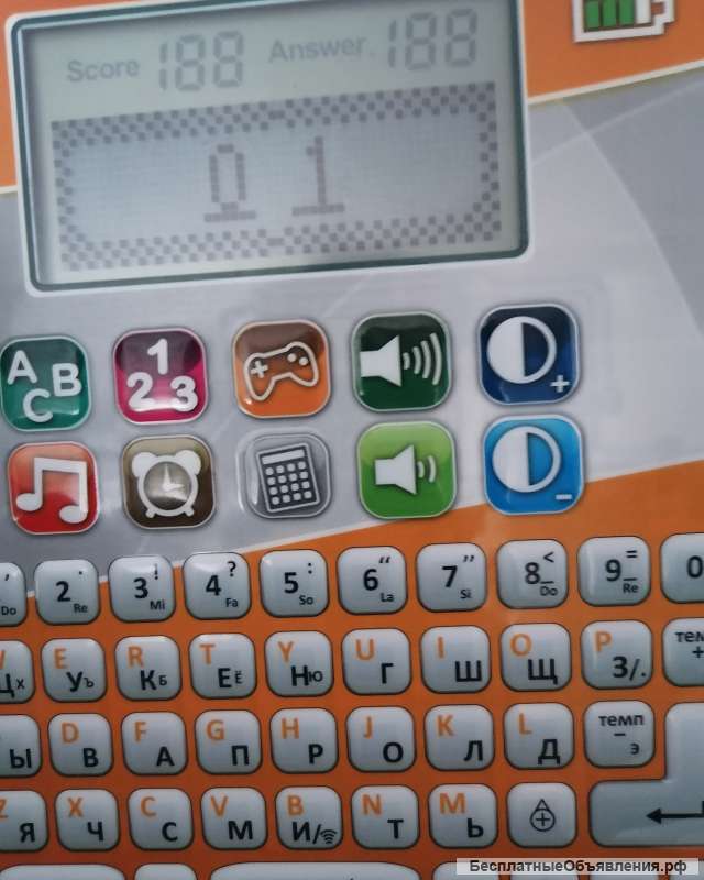 RIK&ROK детский обучающий планшет Интерактивный есть Авито-Доставка