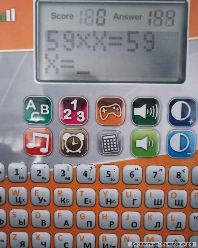 RIK&ROK детский обучающий планшет Интерактивный есть Авито-Доставка