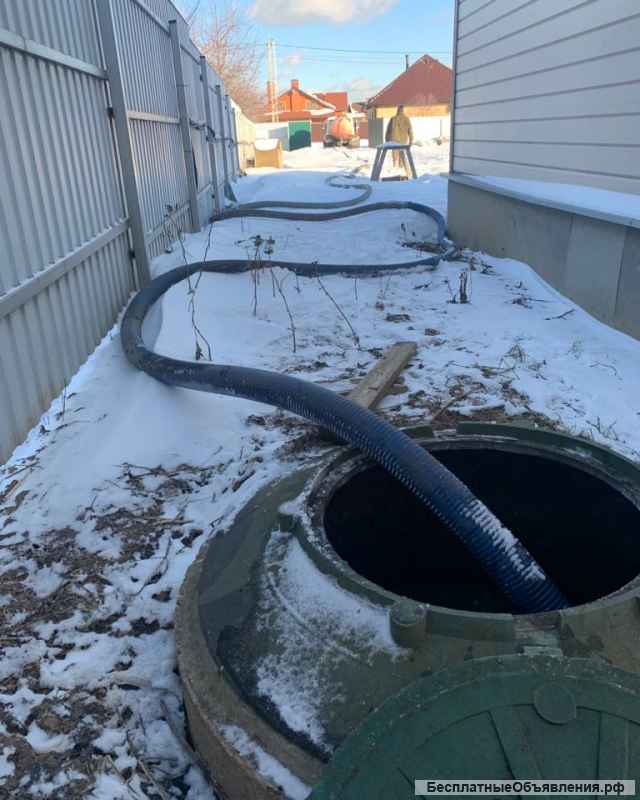 Откачка септиков, котлованов