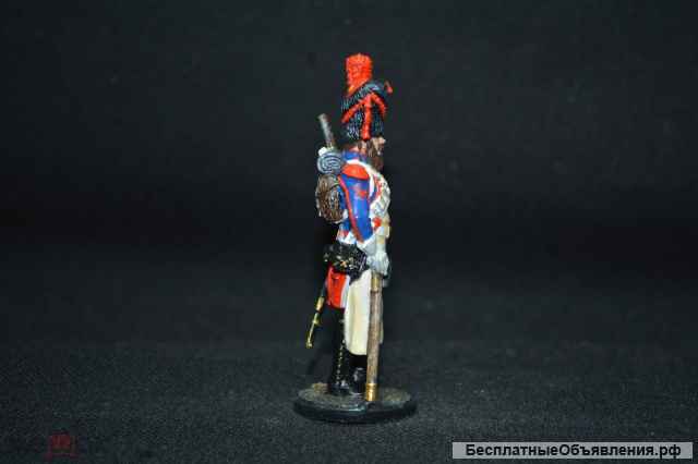 Оловянный солдатик 54 мм. Сапер полка пеших гренадеров. Франция, 1808-1812 гг