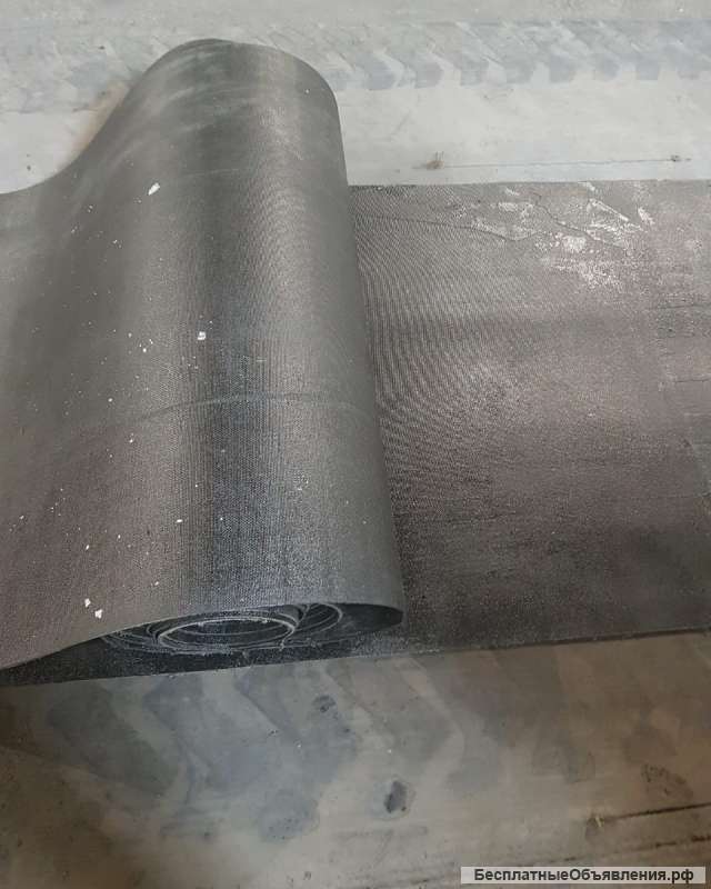 Коврик из транспортерной ленты для садовых и дачных участков